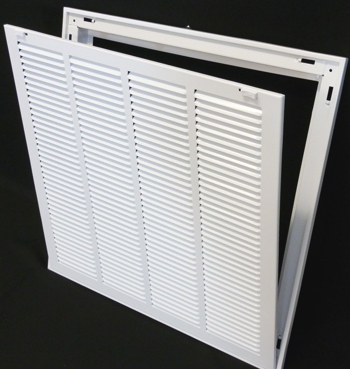 12&quot; X 36&quot; Steel Return Air Filter Grille for 1&quot; Filter - Removable Frame - [Outer Dimensions: 14 5/8&quot; X 38 5/8&quot;] - HVAC Premium190RF 12X36