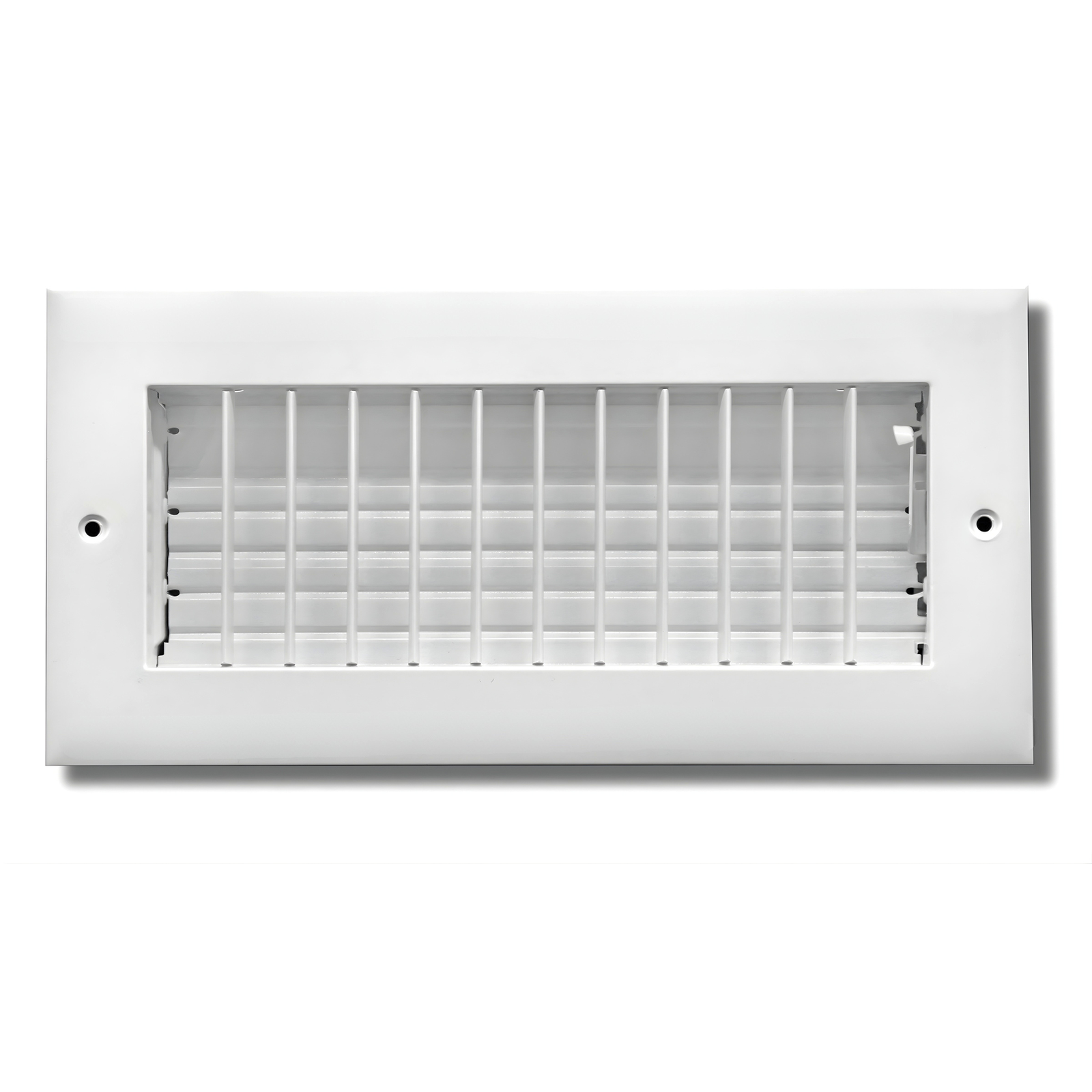 12" X 4" ADJUSTABLE AIR SUPPLY DIFFUSER - HVAC Vent Duct Cover Sidewall or Ceiling - HVAC PremiumSV124WALREG FBA