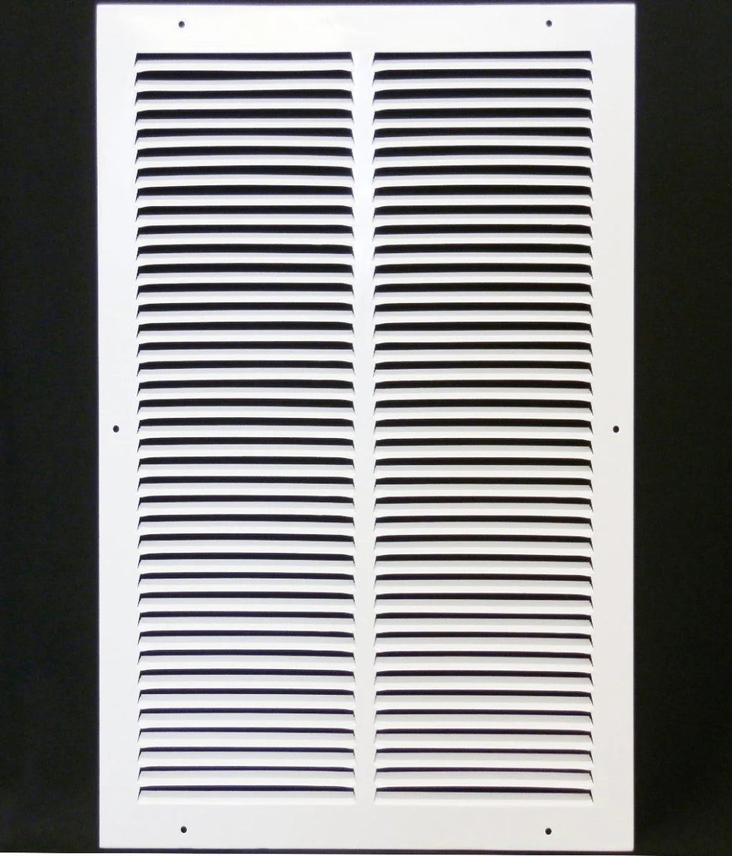 12"W X 30"H [Duct Opening] Steel Air Vent Return Grille - HVAC VENT DUCT COVER DIFFUSER - [Outer Dimensions: 13.75"W X 31.75"H] - HVAC Premium170 12X30 FBA