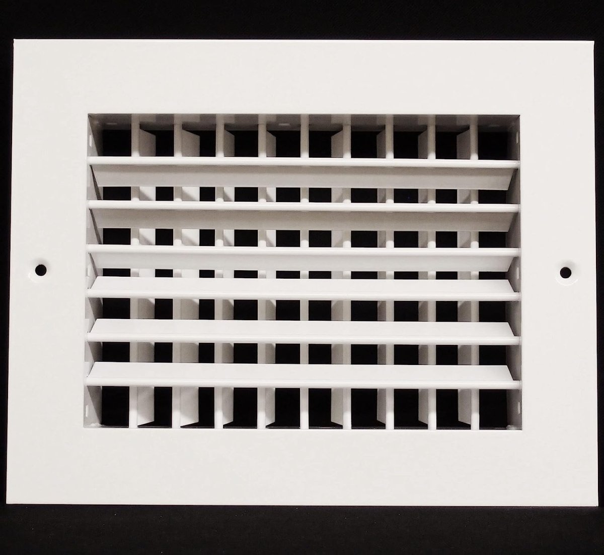 12&quot;W X 8&quot;H [Duct Opening] Aluminum Double Deflection Adjustable Air Supply HVAC Diffuser - [Outer Dimensions: 13.6&quot;W X 9.6&quot;H] - HVAC PremiumDDAG - A - 128