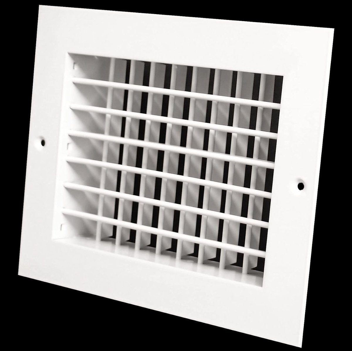 12&quot;W X 8&quot;H [Duct Opening] Aluminum Double Deflection Adjustable Air Supply HVAC Diffuser - [Outer Dimensions: 13.6&quot;W X 9.6&quot;H] - HVAC PremiumDDAG - A - 128