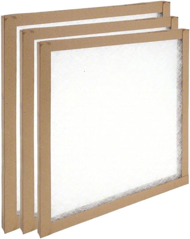 14x8x1 MERV 2 Non Pleated Air Filter Replacement Filters (Actual Size 13.75 x 7.75) - 3 Pack - HVAC PremiumFLTR M2 148x3