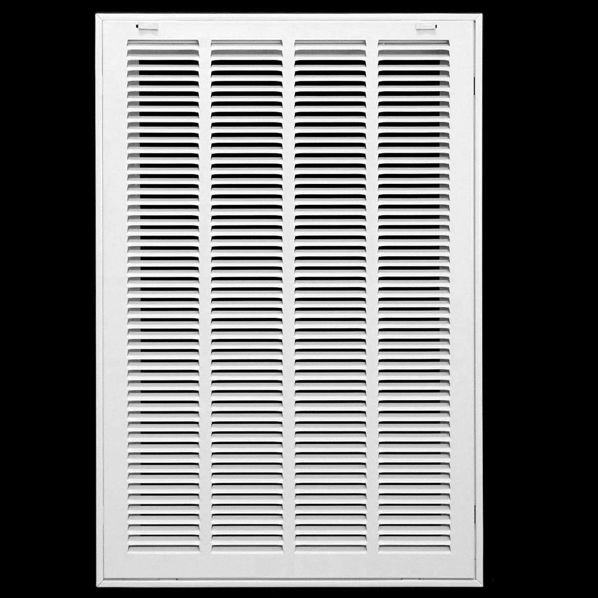 16" X 24" Steel Return Air Filter Grille for 1" Filter - Removable Frame - [Outer Dimensions: 18 5/8" X 26 5/8"] - HVAC Premium190RF 16X24 FBA