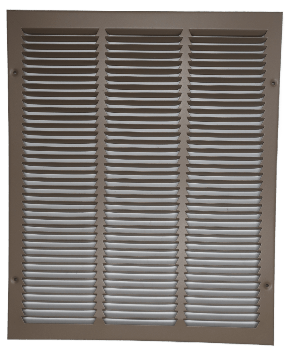 16"W X 20"H [Duct Opening] Steel Air Vent Return Grille - HVAC VENT DUCT COVER DIFFUSER - [Outer Dimensions: 17.75"W X 21.75"H] - HVAC Premium170B 16X20 FBA