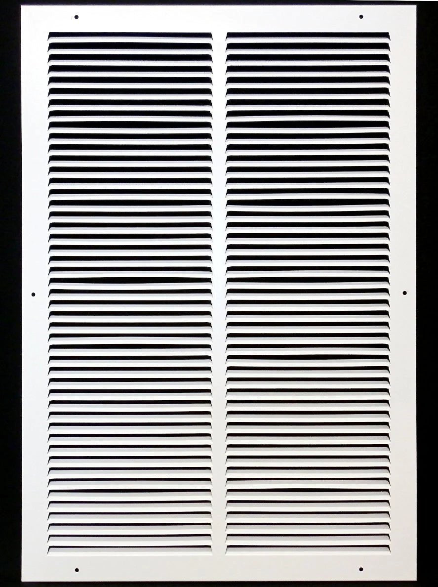 16"W X 28"H [Duct Opening] Steel Air Vent Return Grille - HVAC VENT DUCT COVER DIFFUSER - [Outer Dimensions: 17.75"W X 29.75"H] - HVAC PremiumRG1628 HP