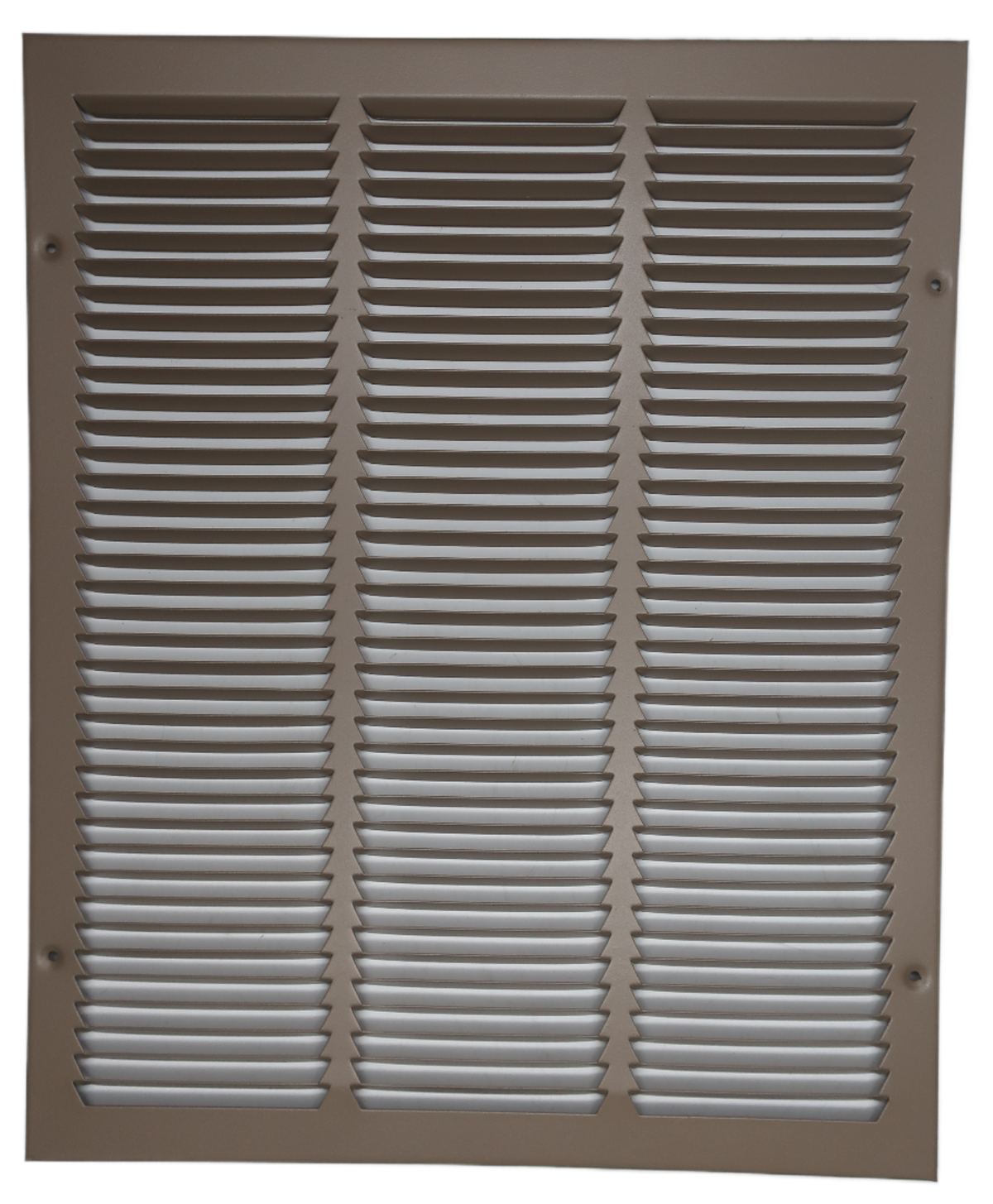 16&quot; X 20&quot; Air Vent Return Grilles - Sidewall and Ceiling - Brown
