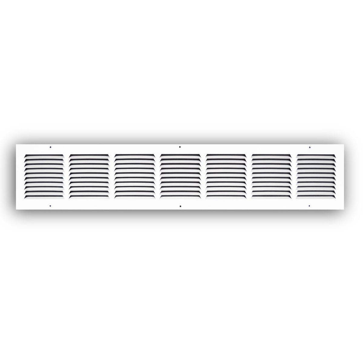 36&quot;W X 6&quot;H [Duct Opening] Steel Air Vent Return Grille - HVAC VENT DUCT COVER DIFFUSER - [Outer Dimensions: 37.75&quot;W X 7.75&quot;H]
