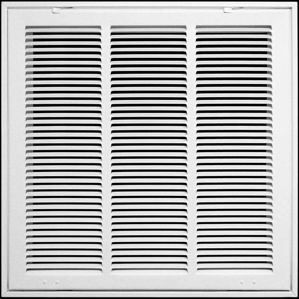 18" X 18" Steel Return Air Filter Grille for 1" Filter - Fixed Hinged - [Outer Dimensions: 20 5/8" X 20 5/8"] - HVAC Premium190 18X18 FBA