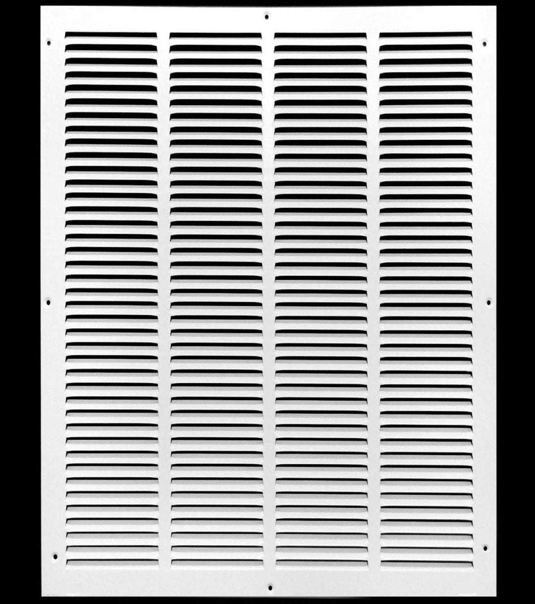 18"W X 30"H [Duct Opening] Steel Air Vent Return Grille - HVAC VENT DUCT COVER DIFFUSER - [Outer Dimensions: 19.75"W X 31.75"H] - HVAC Premium170 18X30 FBA