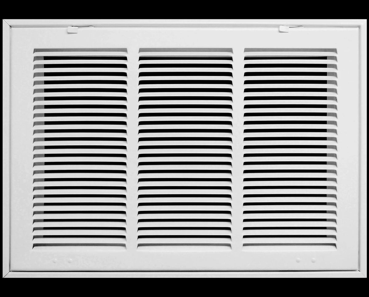 18&quot; X 12&quot; Steel Return Air Filter Grille for 1&quot; Filter - Removable Frame - [Outer Dimensions: 20 5/8&quot; X 14 5/8&quot;]