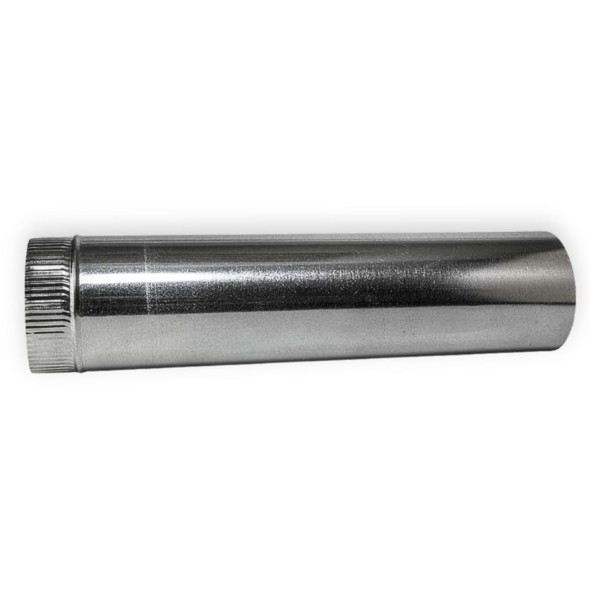 2 Pack 10" Round x 24" Long - Round Duct Sheet Metal Pipe - 30 Gauge Galvanized - Crimped End Connection [2 pcs 2'] - HVAC PremiumRP - 10 - 2x2