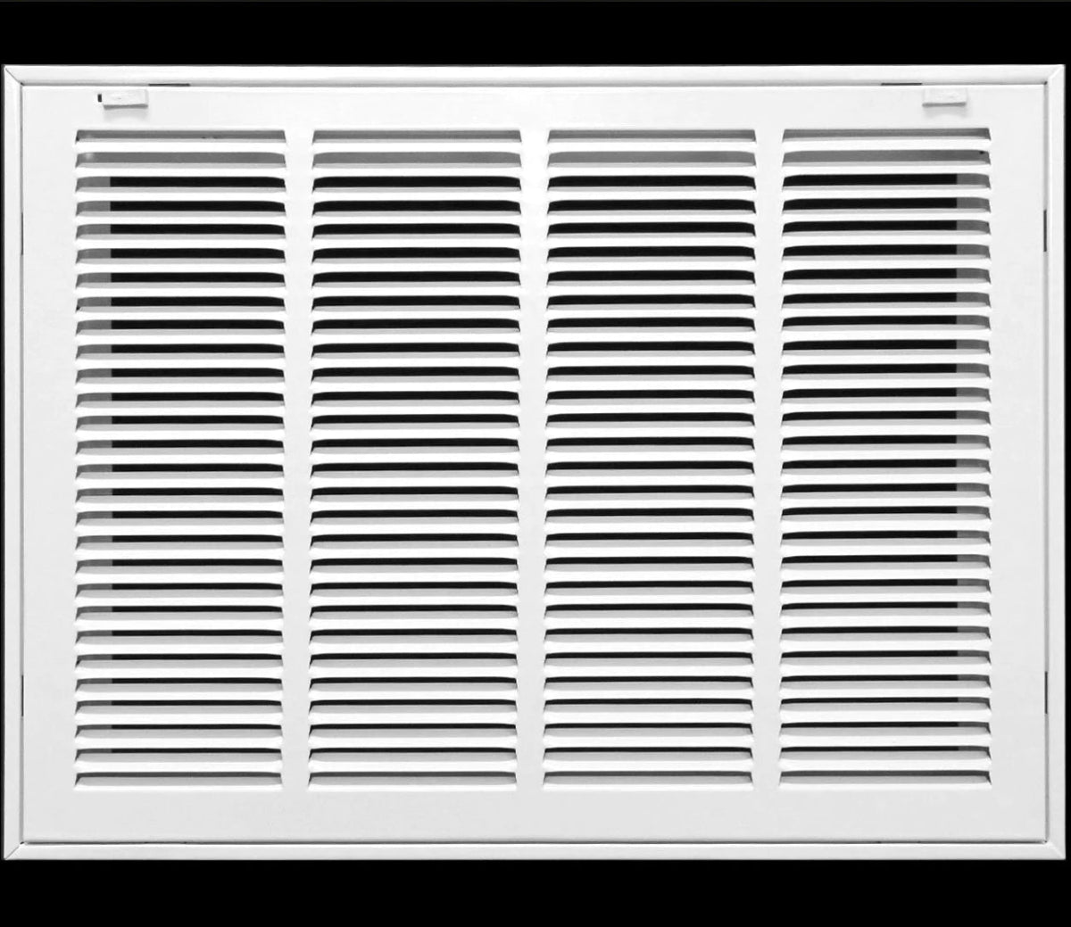 20&quot; X 10&quot; Steel Return Air Filter Grille for 1&quot; Filter - Removable Frame - [Outer Dimensions: 22 5/8&quot; X 12 5/8&quot;] - HVAC Premium190 20X10 FBA