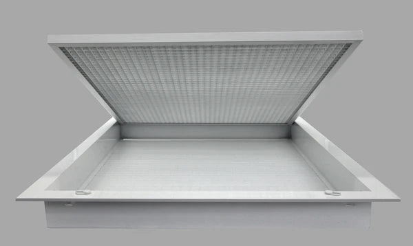 24&quot; x 24&quot; Cube Core Eggcrate Return Air Filter Grille for 1&quot; Filter