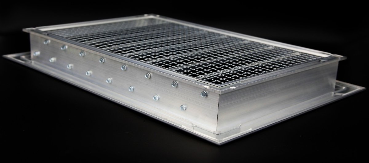 20&quot;w X 36&quot;h Aluminum Exterior Gable Louver Vent for Walls &amp; Crawlspace - Weather - Resistant Air Grille with Screen Mesh - [Outer Dimensions 21.75&quot;w x 37.75&quot;h] - HVAC PremiumLO2036