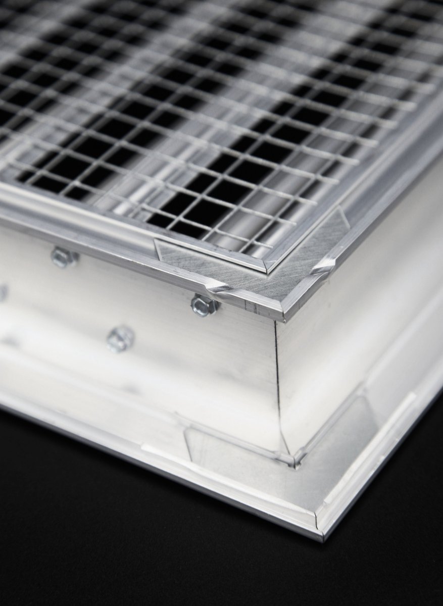 20&quot;w X 36&quot;h Aluminum Exterior Gable Louver Vent for Walls &amp; Crawlspace - Weather - Resistant Air Grille with Screen Mesh - [Outer Dimensions 21.75&quot;w x 37.75&quot;h] - HVAC PremiumLO2036