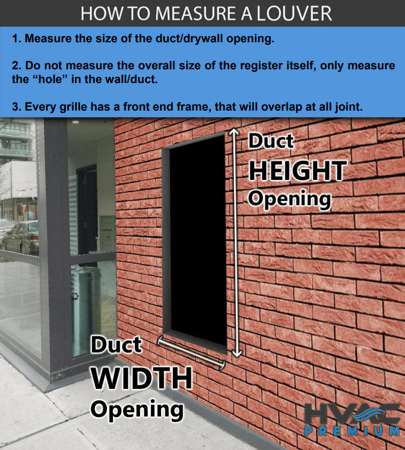 20&quot;w X 36&quot;h Aluminum Exterior Gable Louver Vent for Walls &amp; Crawlspace - Weather - Resistant Air Grille with Screen Mesh - [Outer Dimensions 21.75&quot;w x 37.75&quot;h] - HVAC PremiumLO2036