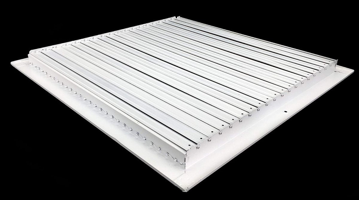 24&quot; X 24&quot; ADJUSTABLE AIR SUPPLY DIFFUSER - HVAC Vent Duct Cover Sidewall or Ceiling - HVAC PremiumSV2424 HP