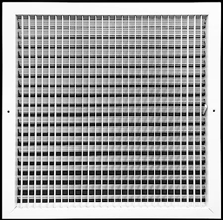 24&quot; X 24&quot; ADJUSTABLE AIR SUPPLY DIFFUSER - HVAC Vent Duct Cover Sidewall or Ceiling - HVAC PremiumSV2424 HP