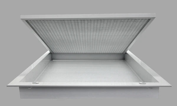 24&quot; x 24&quot; Cube Core Eggcrate Return Air Filter Grille for 1&quot; Filter - HVAC PremiumCRFG2424 - 1