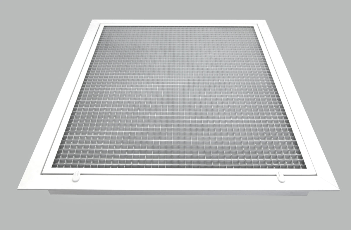 24&quot; x 24&quot; Cube Core Eggcrate Return Air Filter Grille for 1&quot; Filter - HVAC PremiumCRFG2424 - 1