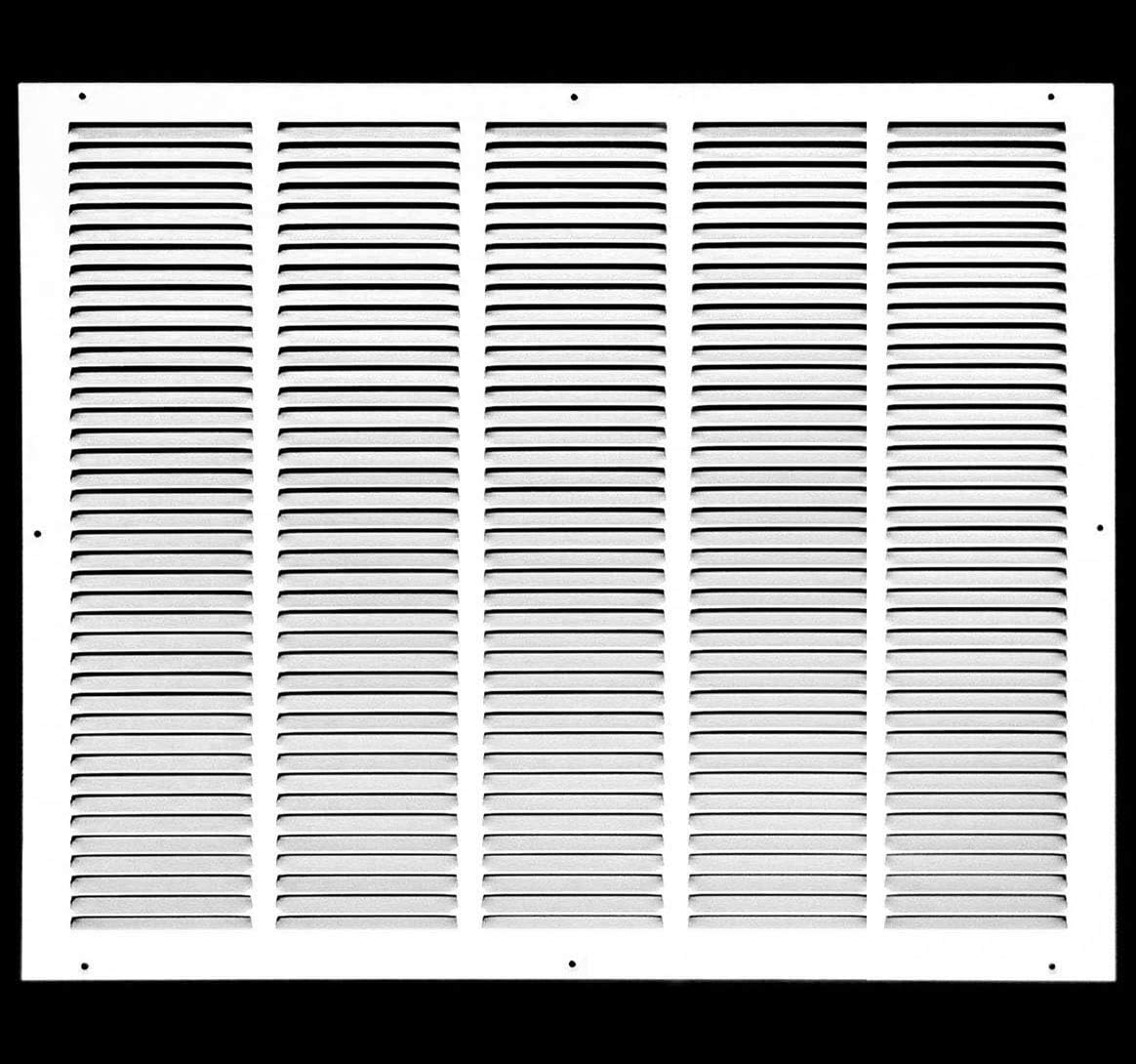 24&quot;W X 22&quot;H [Duct Opening] Steel Air Vent Return Grille - HVAC VENT DUCT COVER DIFFUSER - [Outer Dimensions: 25.75&quot;W X 23.75&quot;H] - HVAC PremiumRG2422 HP