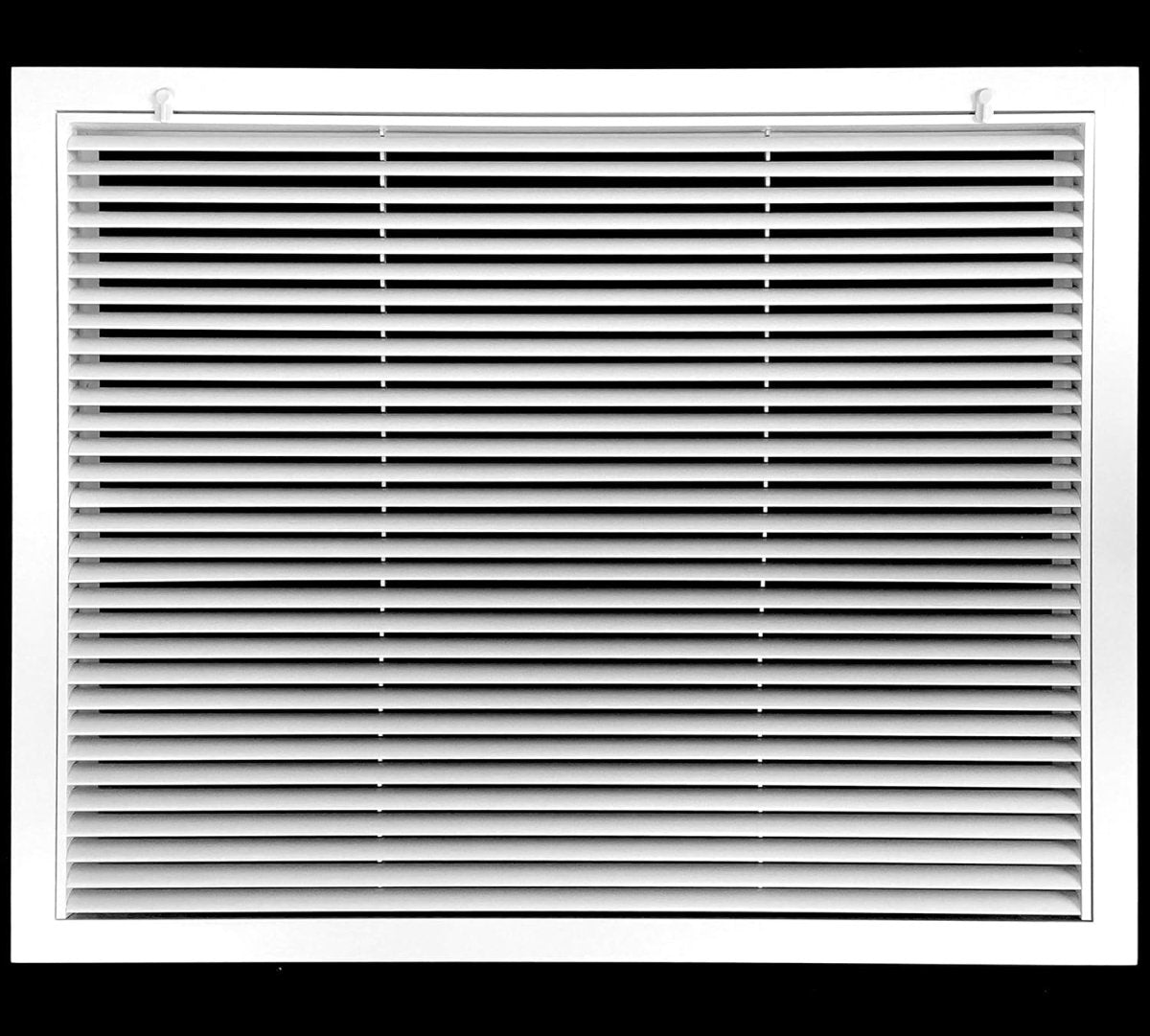 25" X 20" ALUMINUM RETURN FILTER GRILLE FOR 1" FILTER - EASY AIR FLOW - LINEAR BAR GRILLES - HVAC PremiumRFG2520AL