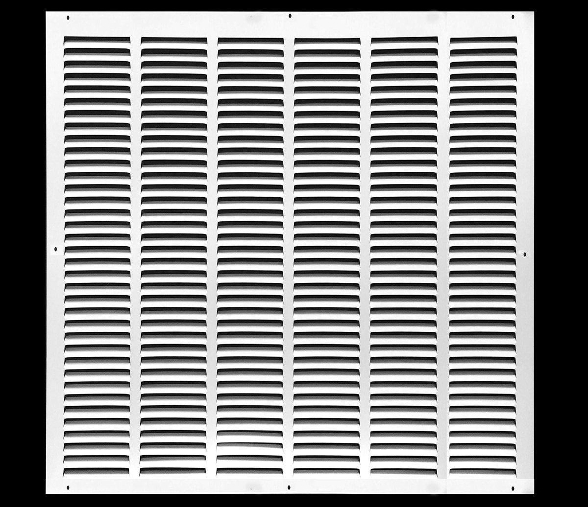 26"W X 30"H [Duct Opening] Steel Air Vent Return Grille - HVAC VENT DUCT COVER DIFFUSER - [Outer Dimensions: 27.75"W X 31.75"H] - HVAC PremiumRG2630 HP
