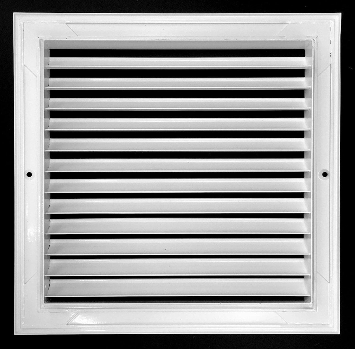 26&quot;W X 6&quot;H [Duct Opening] ALUMINUM RETURN GRILLE - Easy Air Flow - Linear Bar Grilles [Outer Dimensions: 27.875&quot;W X 7.875&quot;H] - HVAC PremiumRG266AL