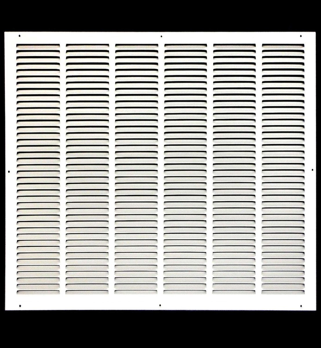 32"W X 28"H [Duct Opening] Steel Air Vent Return Grille - HVAC VENT DUCT COVER DIFFUSER - [Outer Dimensions: 33.75"W X 29.75"H] - HVAC PremiumRG3228 HP