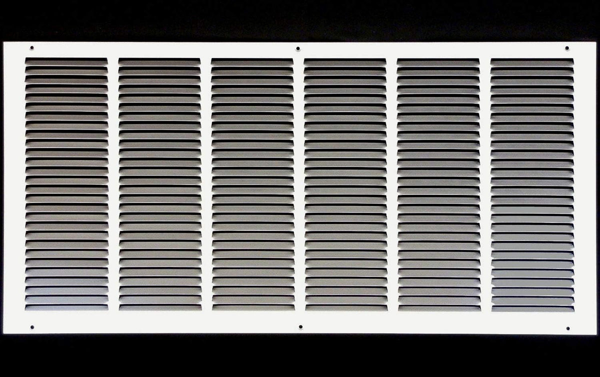 32&quot; X 10&quot; Air Vent Return Grilles - Sidewall and Ceiling - Steel