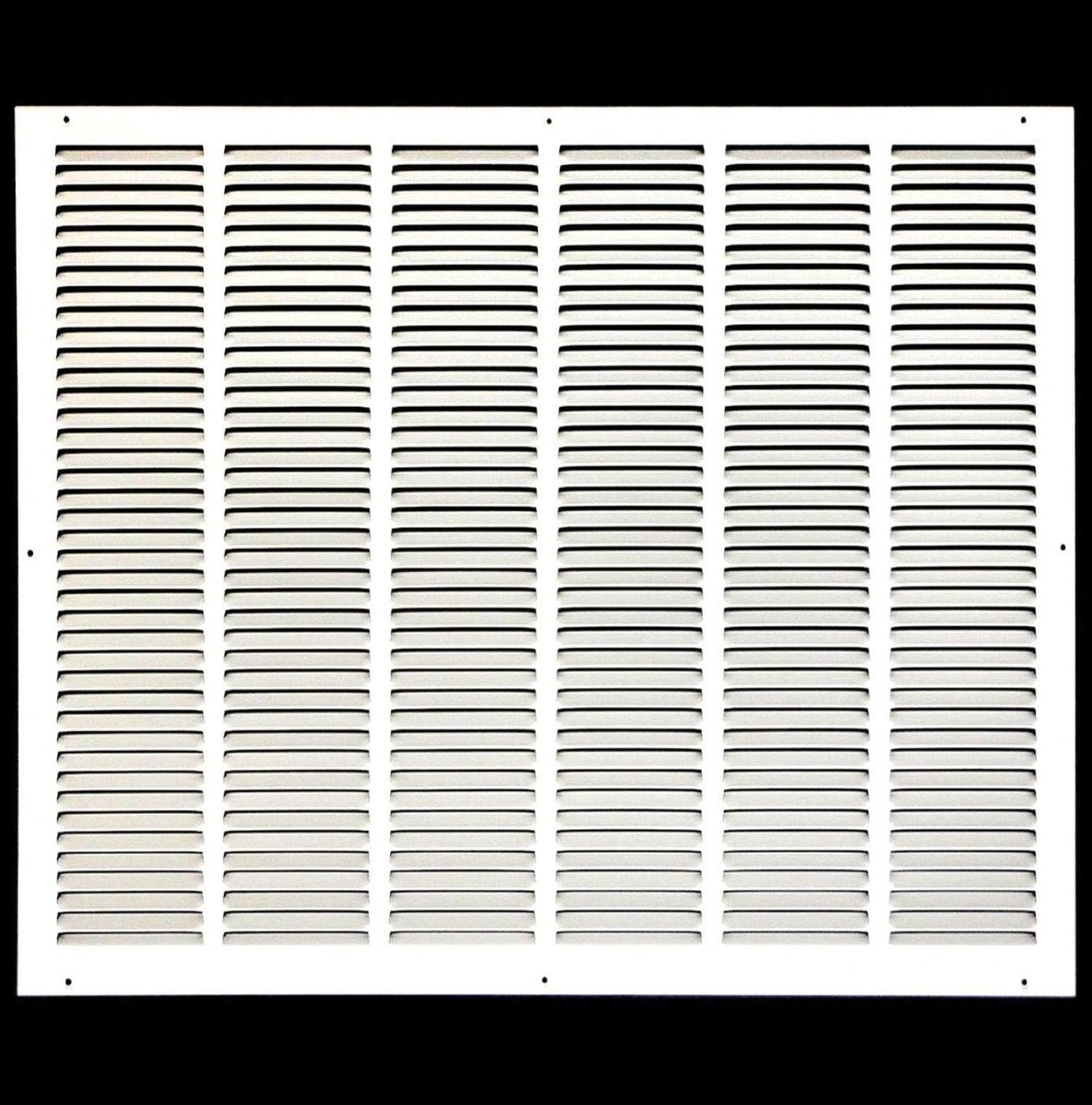 34"W X 26"H [Duct Opening] Steel Air Vent Return Grille - HVAC VENT DUCT COVER DIFFUSER - [Outer Dimensions: 35.75"W X 27.75"H] - HVAC PremiumRG3426 HP