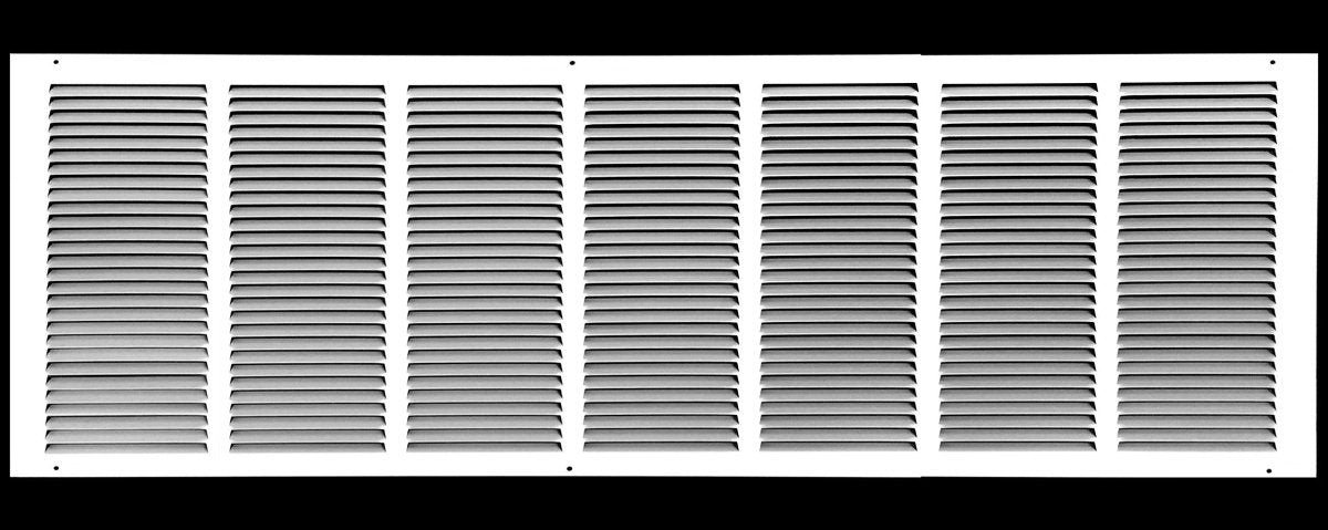 36"W X 18"H [Duct Opening] Steel Air Vent Return Grille - HVAC VENT DUCT COVER DIFFUSER - [Outer Dimensions: 37.75"W X 19.75"H] - HVAC Premium170 36X18 FBA