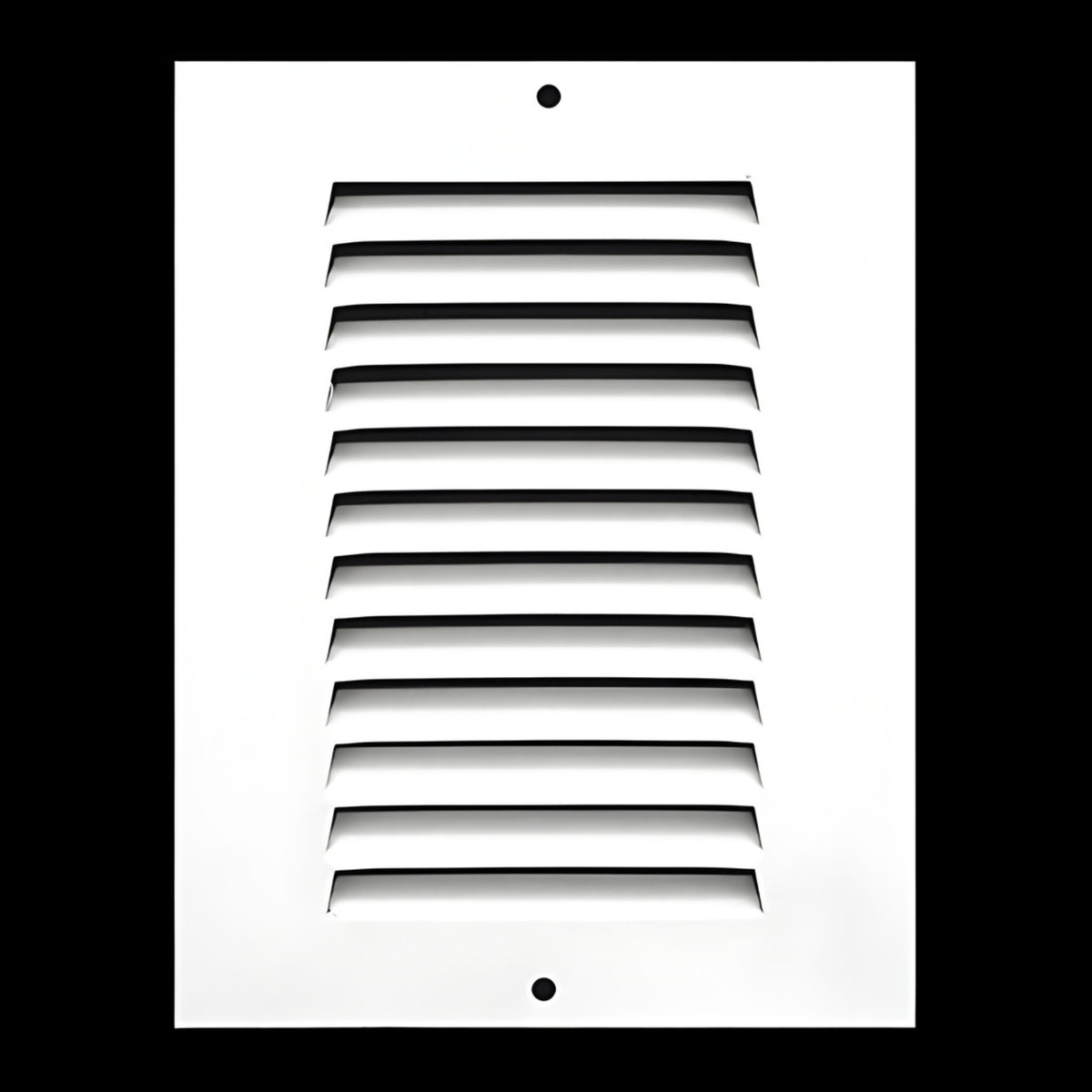 4"W X 8"H [Duct Opening] Steel Air Vent Return Grille - HVAC VENT DUCT COVER DIFFUSER - [Outer Dimensions: 5.75"W X 9.75"H] - HVAC PremiumRG48 HP