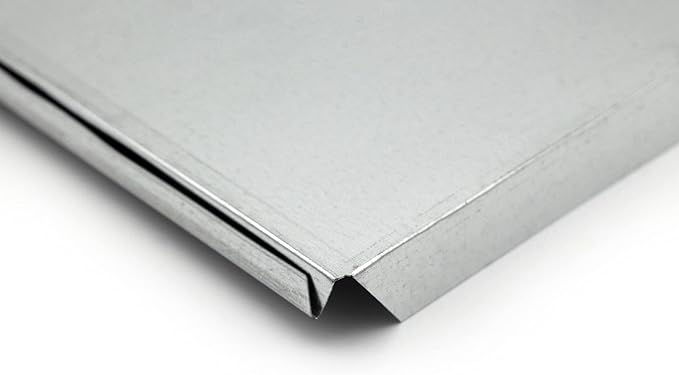 HVAC Premium Rectangular Duct End Cap | Rectangular Duct Caps | 24&quot; X 8&quot; End Cap 26-Gauge Galvanized Steel Metal