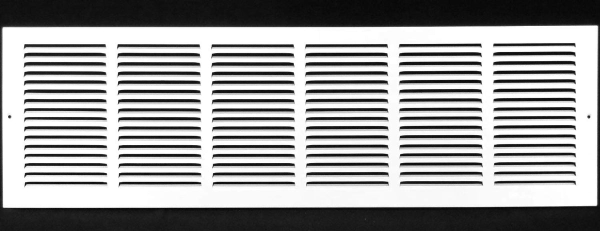 36"W X 4"H [Duct Opening] Steel Air Vent Return Grille - HVAC VENT DUCT COVER DIFFUSER - [Outer Dimensions: 37.75"W X 5.75"H]
