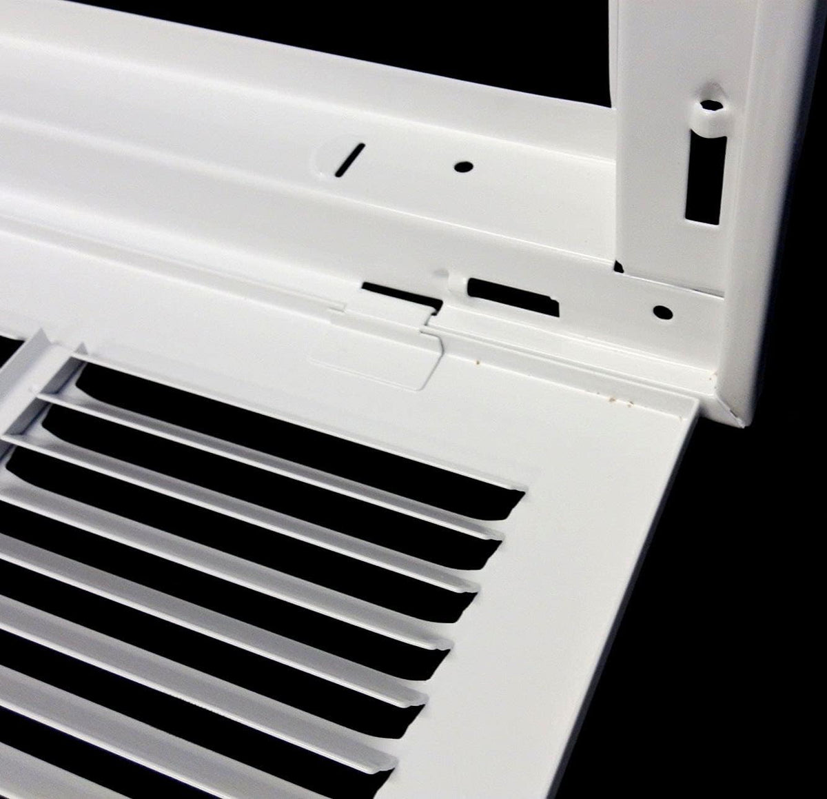 8&quot; X 30&quot; Steel Return Air Filter Grille for 1&quot; Filter - Removable Frame - [Outer Dimensions: 10 5/8&quot; X 32 5/8&quot;]