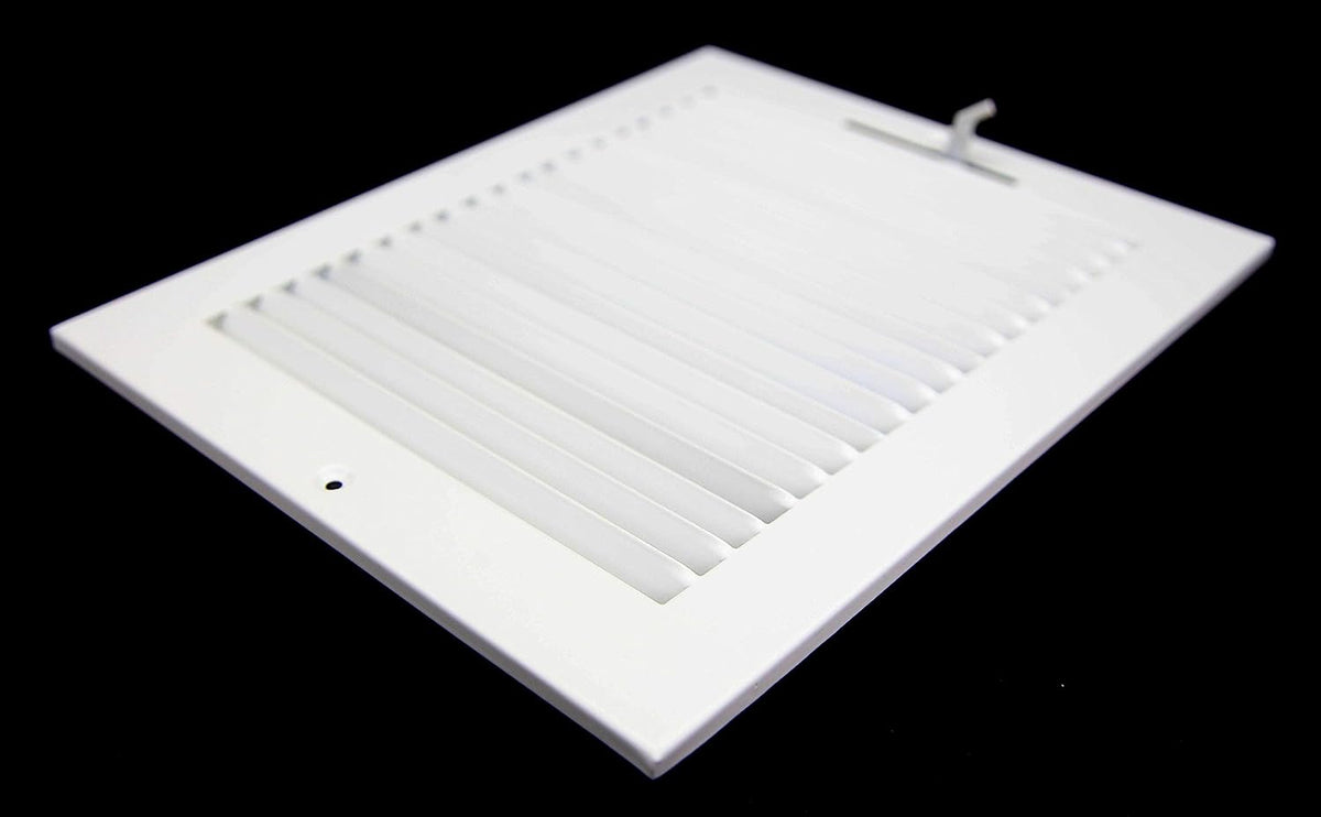 10&quot; X 6&quot; 1-Way AIR SUPPLY GRILLE - DUCT COVER &amp; DIFFUSER - Flat Stamped Face