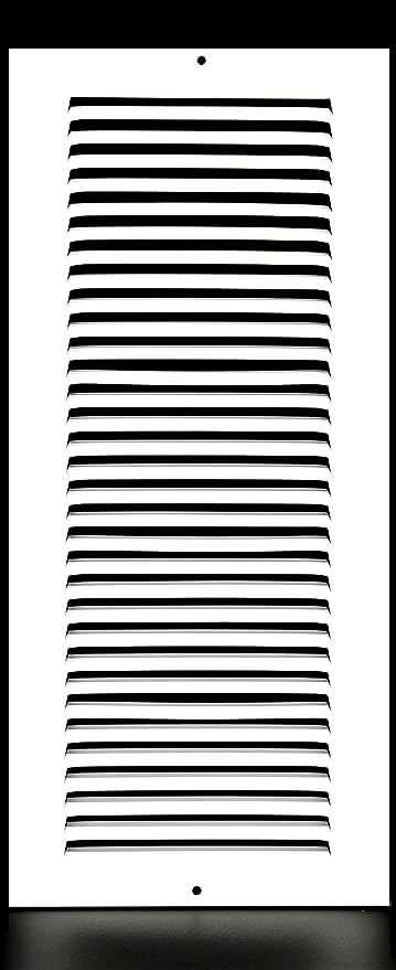 6"W X 10"H [Duct Opening] Steel Air Vent Return Grille - HVAC VENT DUCT COVER DIFFUSER - [Outer Dimensions: 7.75"W X 11.75"H] - HVAC PremiumRG610 HP