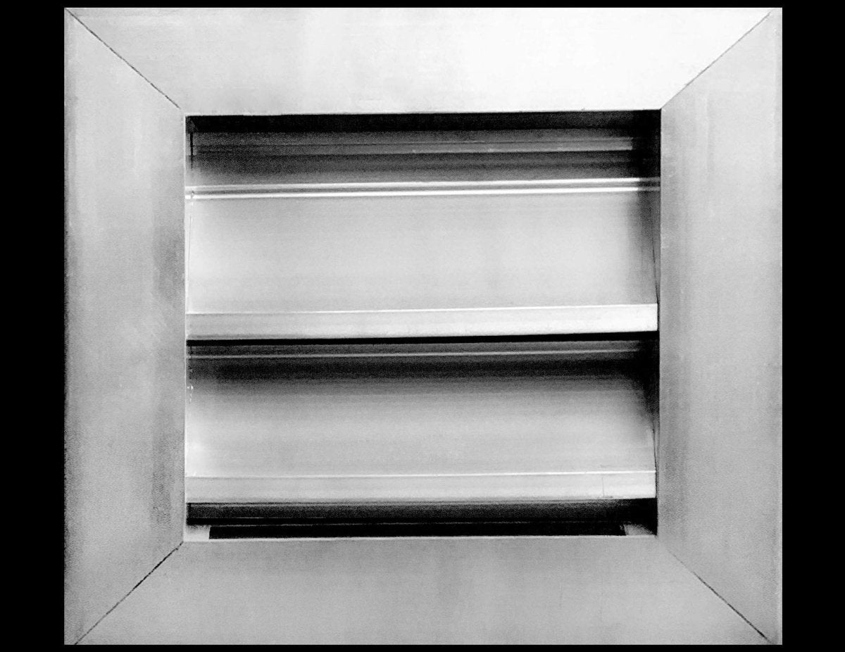 6"w X 6"h Aluminum Exterior Gable Louver Vent for Walls & Crawlspace - Weather - Resistant Air Grille with Screen Mesh - [Outer Dimensions 7.75"w x 7.75"h] - HVAC PremiumLO66