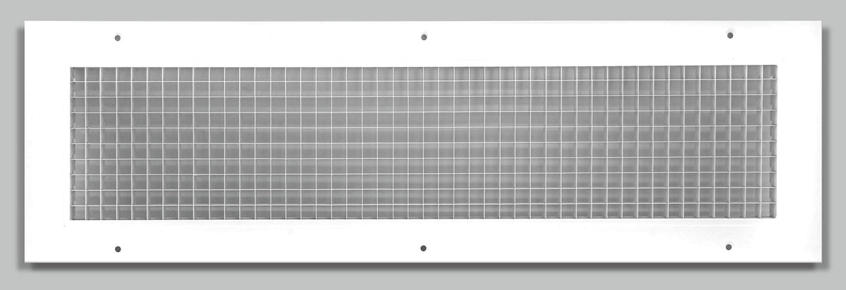 8" x 24" or 24" x 8" Cube Core Eggcrate Return Air Grille