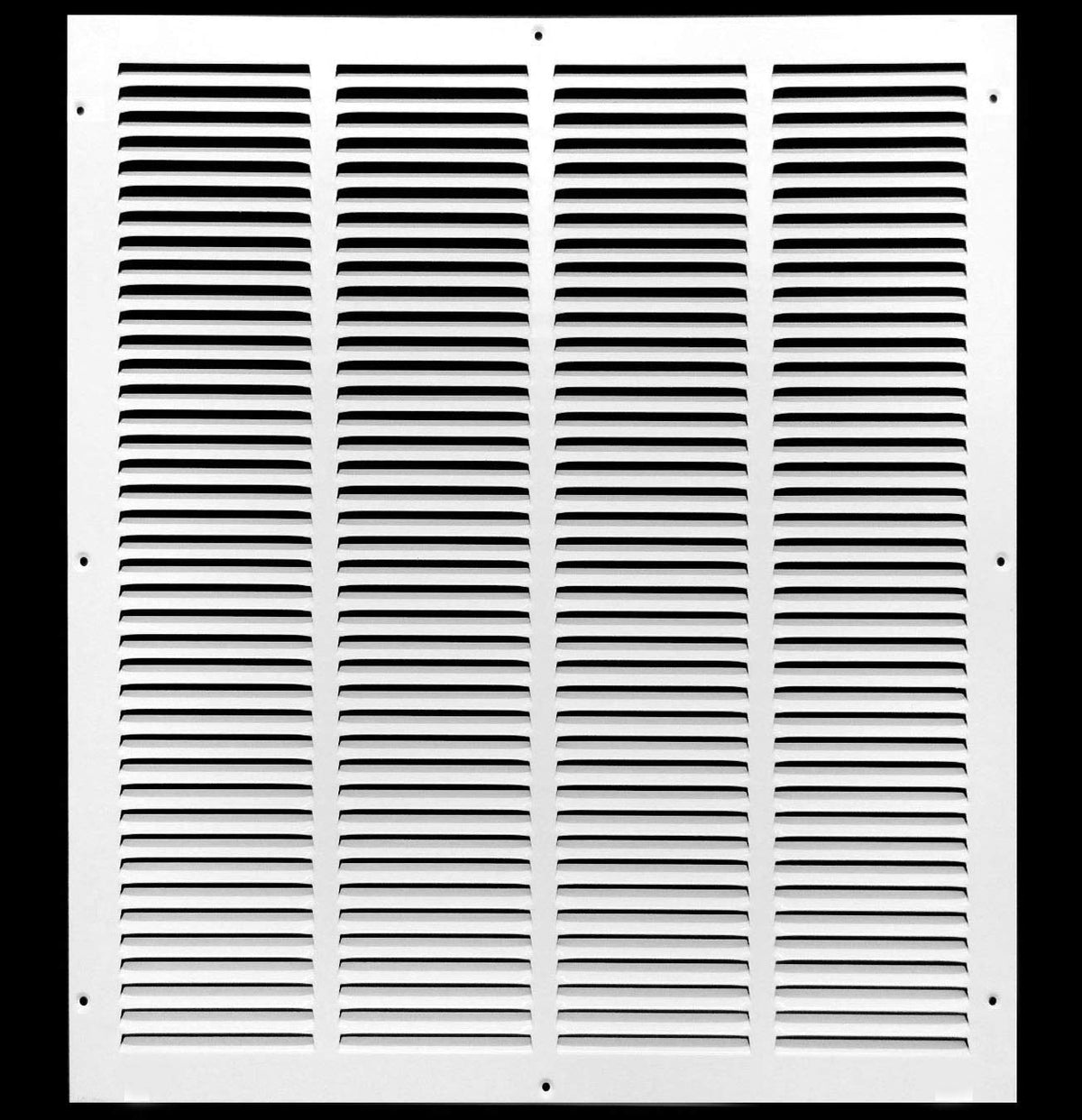 20"W X 24"H [Duct Opening] Steel Air Vent Return Grille - HVAC VENT DUCT COVER DIFFUSER - [Outer Dimensions: 21.75"W X 25.75"H]