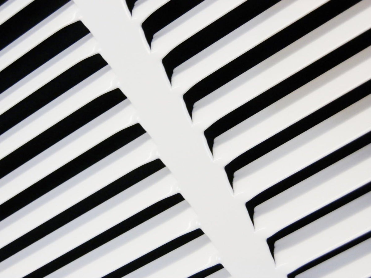 24&quot; X 12&quot; Air Vent Return Grilles - Sidewall and Ceiling - HVAC VENT DUCT COVER DIFFUSER - Steel