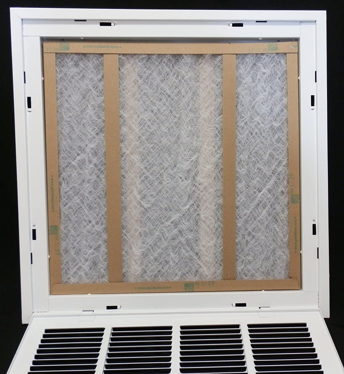 24&quot; x 24&quot; RETURN FILTER GRILLE for Drop Ceiling - Uses 20&quot; x 20&quot; Filter - Easy Access Door &amp; Latch To Filter