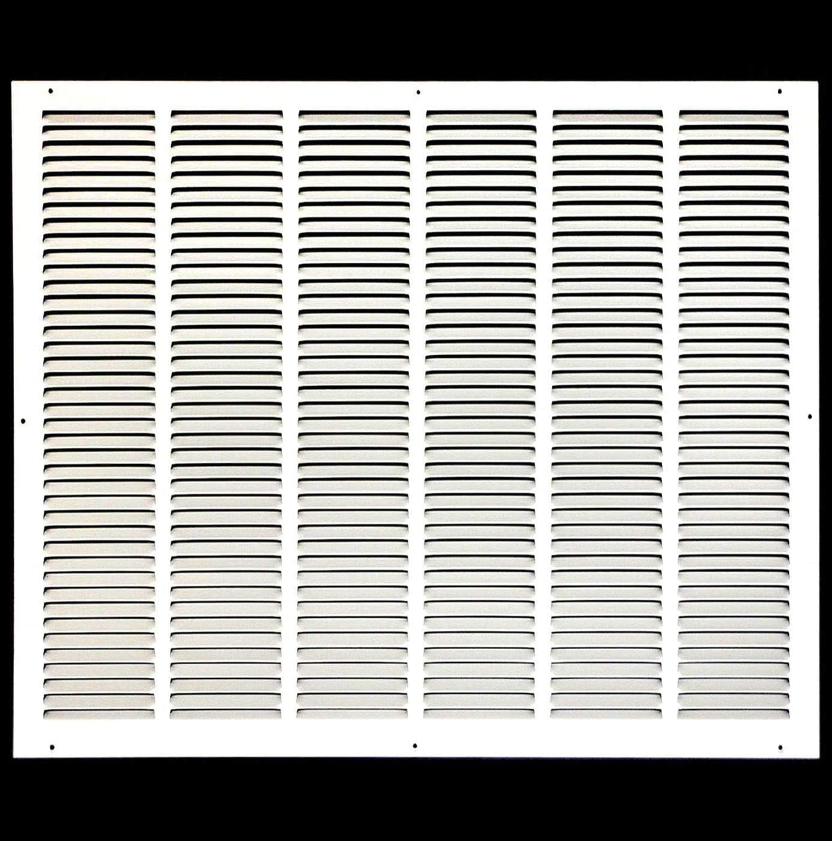36"W X 25"H (Duct Opening) Return Air Steel Vent Grille - HVAC Vent Duct Cover Diffuser - (Outer Dimensions: 37.75"W X 26.75"H)