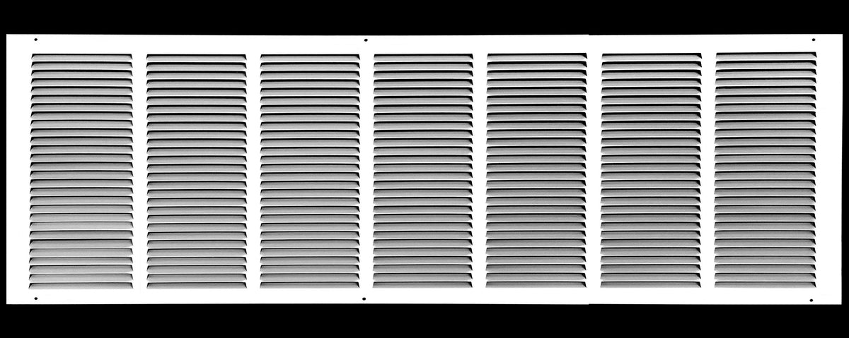 36"W X 18"H [Duct Opening] Steel Air Vent Return Grille - HVAC VENT DUCT COVER DIFFUSER - [Outer Dimensions: 37.75"W X 19.75"H]