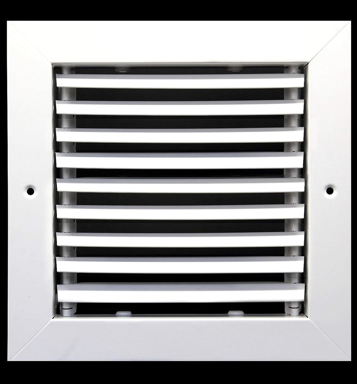 6&quot; x 6&quot; Steel Fixed Bar Return Grille - Sidewall and Ceiling