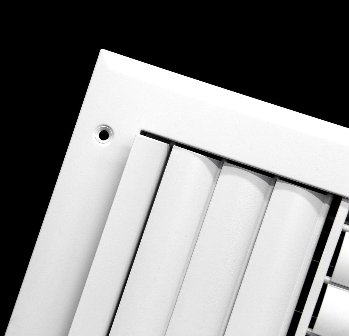 8&quot;W X 8&quot;H [Duct Opening] 3 - Way Aluminum Curved Blade Adjustable Air Supply HVAC Diffuser [Outer Dimensions: 9.75&quot;W X 9.75&quot;H] - HVAC PremiumCADJB3 - C - 88 - 1