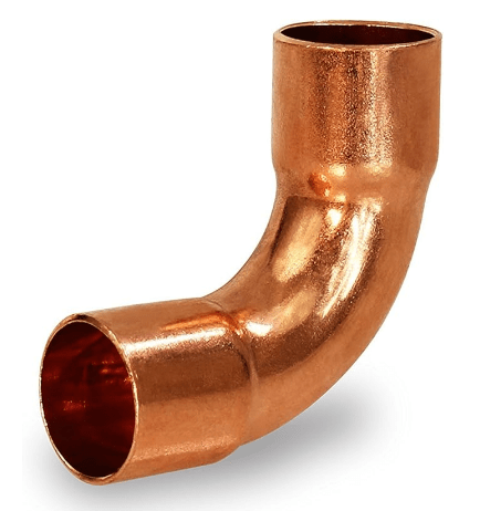 90 Degree Long Turn radius Copper Elbow - HVAC PremiumCF14ELR90 - 5