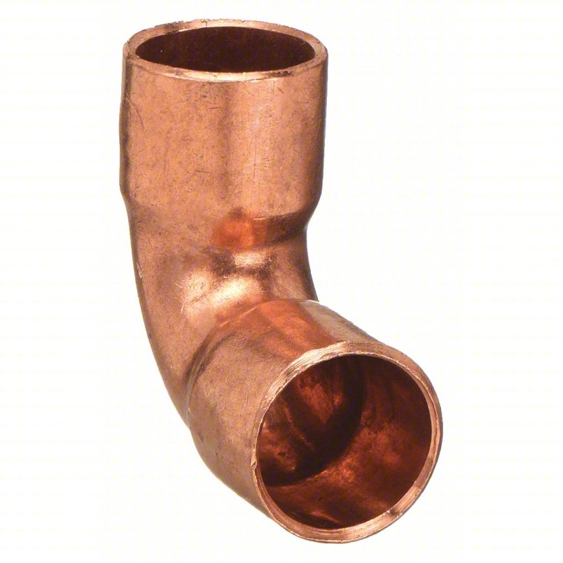 90 Degree Long Turn radius Copper Elbow