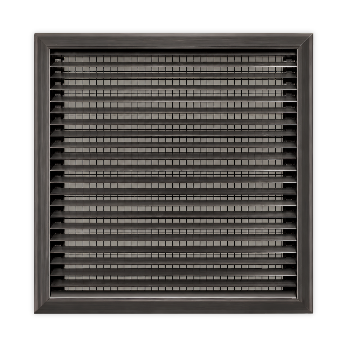 30° Thinline Outdoor Louver Gable Vent (Flange Frame) - Customizable